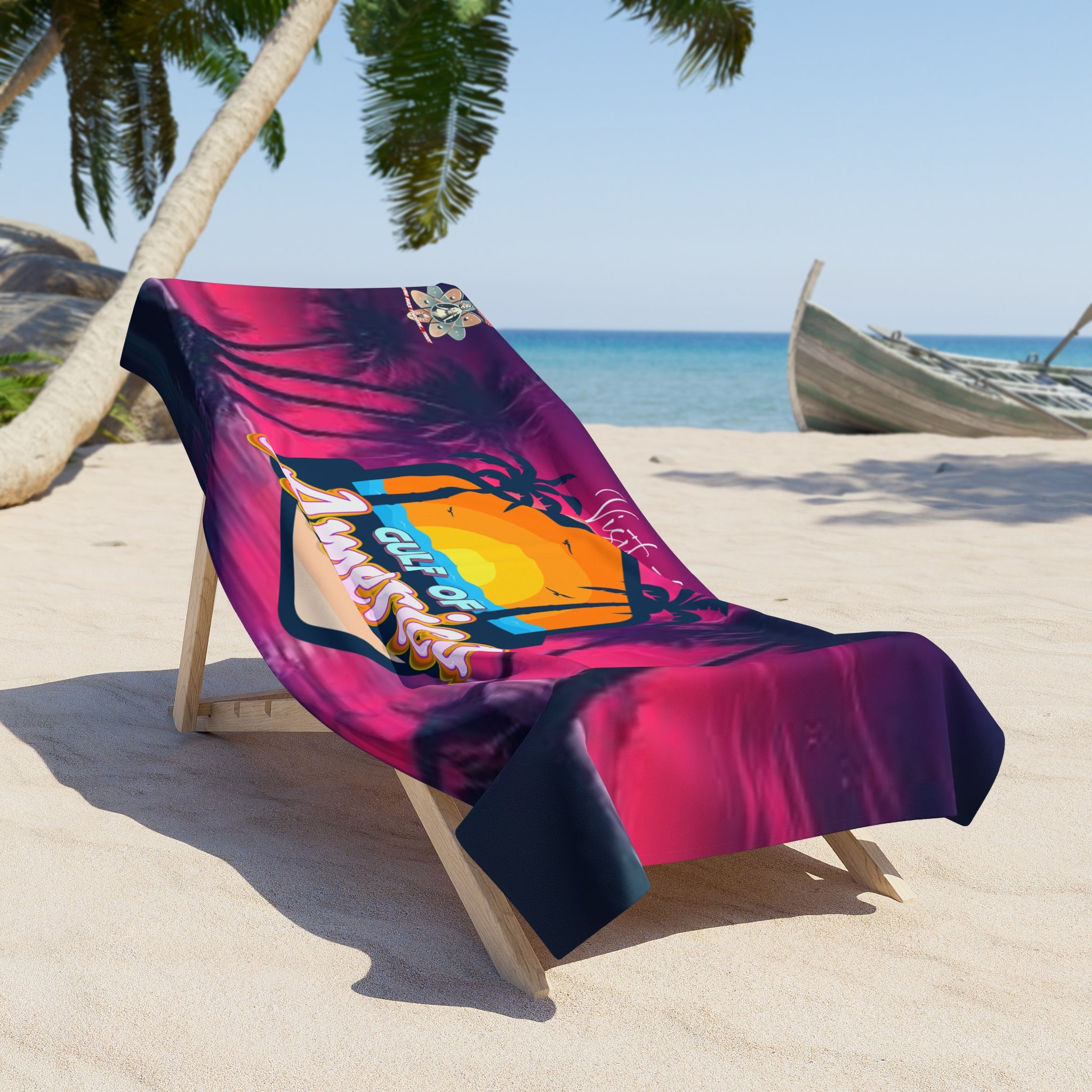 Culturama: Gulf of America Beach Towel