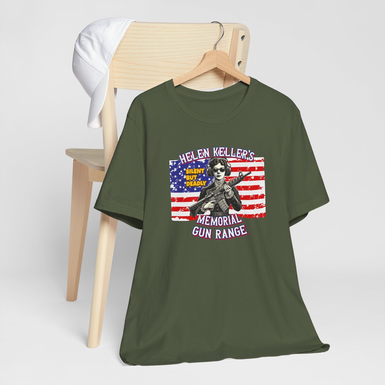 Walton & Johnson: Helen Keller 'Silent But Deadly' T-Shirt