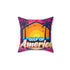 Walton & Johnson: Gulf of America Square Pillow