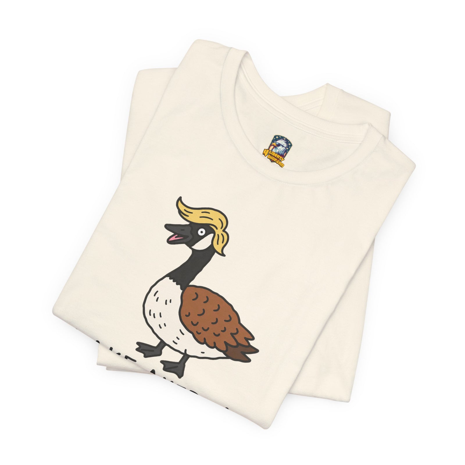 Lake America Goose T‑Shirt — 'Lake America EST. 2026' Cute Duck/Goose Graphic Tee - 4LibertyShop.com