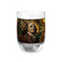 Benjamin Franklin Stained Glass Whiskey Glass - Founding Fathers Barware
