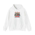 1776 Christmas Party Hoodie - Patriotic Santa Carolers Holiday Sweatshirt