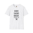 Homeschool Workshop - Father. Teacher. Builder. Homeschool Dad T-Shirt