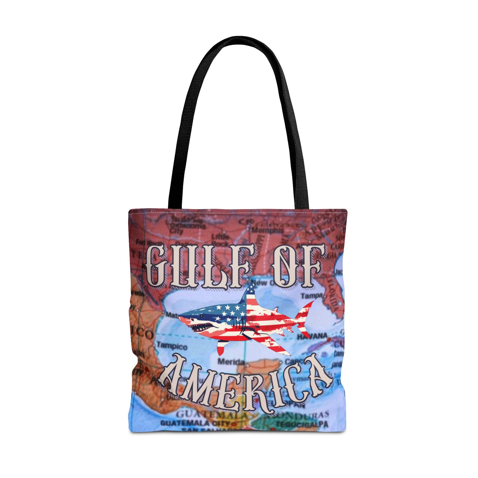 Walton & Johnson: Gulf of America Shark Tote Bag