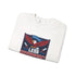 Crewneck Sweatshirt — "Less Government More Video Games" Patriotic Gamer Pullover