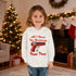 All I Want For Christmas Is Pew Pew Gun Toddler Pullover Fleece Hoodie