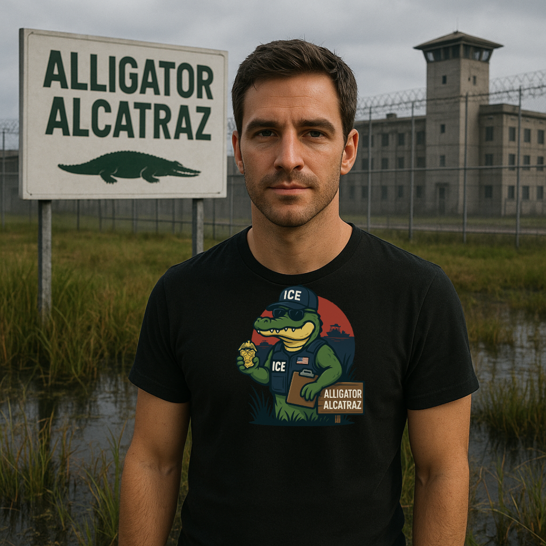 Walton & Johnson: Alligator Alcatraz T-Shirt