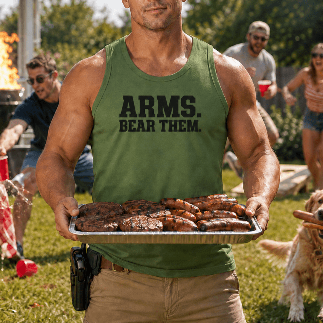 Arms. Bear them. Tank Top - 4LibertyShop.com