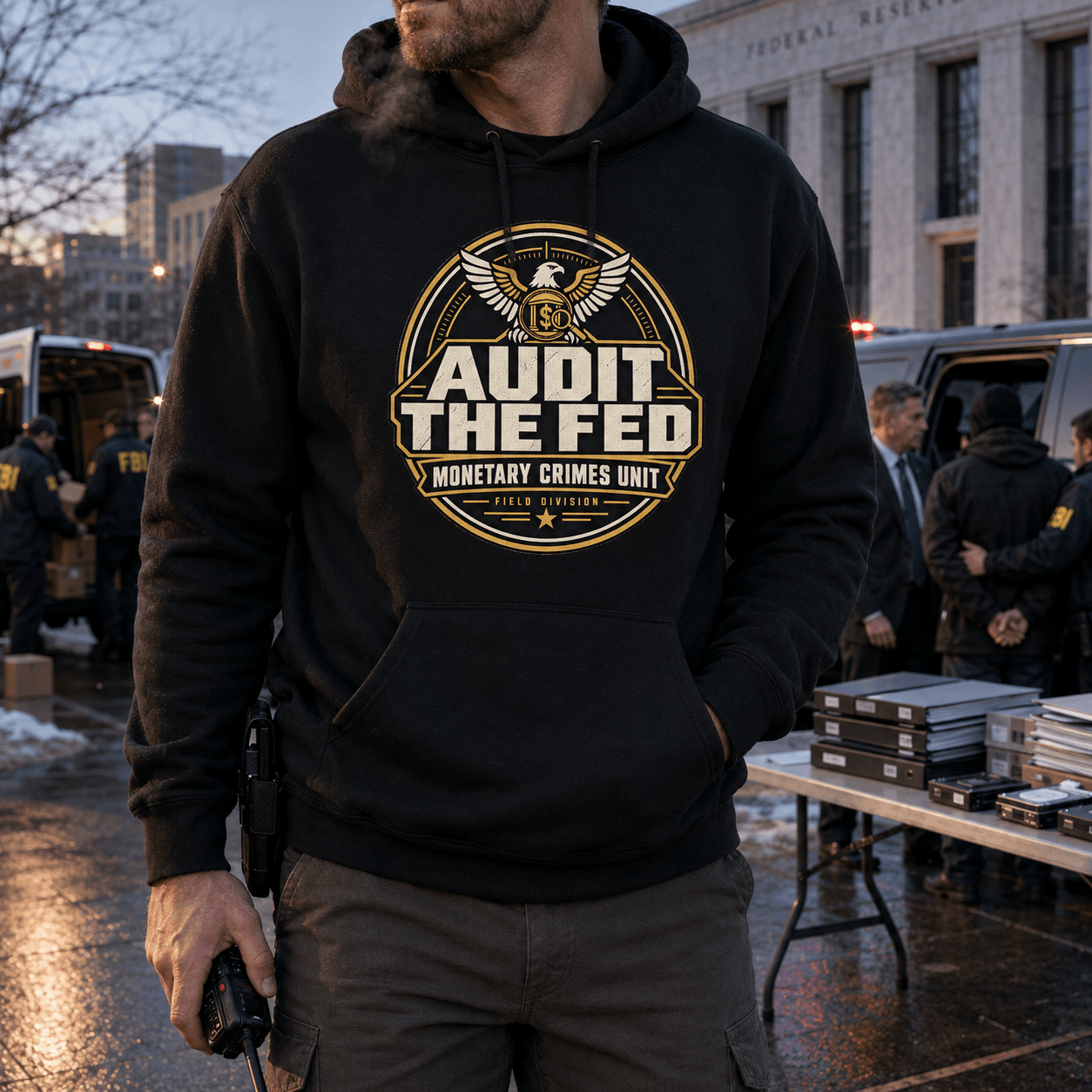 Audit The Fed Hoodie - 4LibertyShop.com