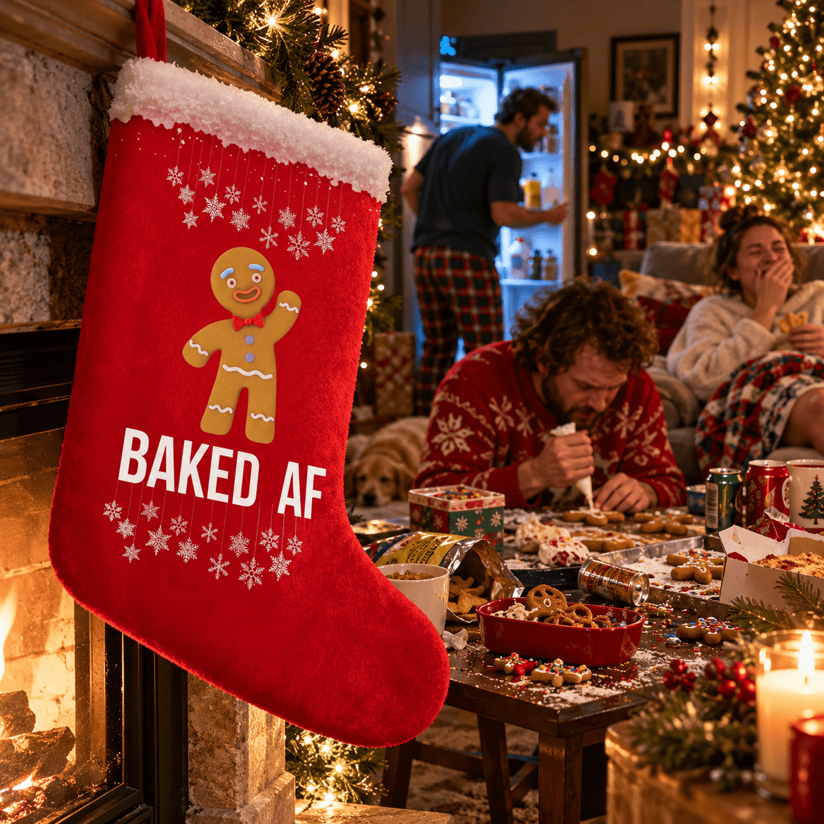 Baked AF Stockings - 4LibertyShop.com