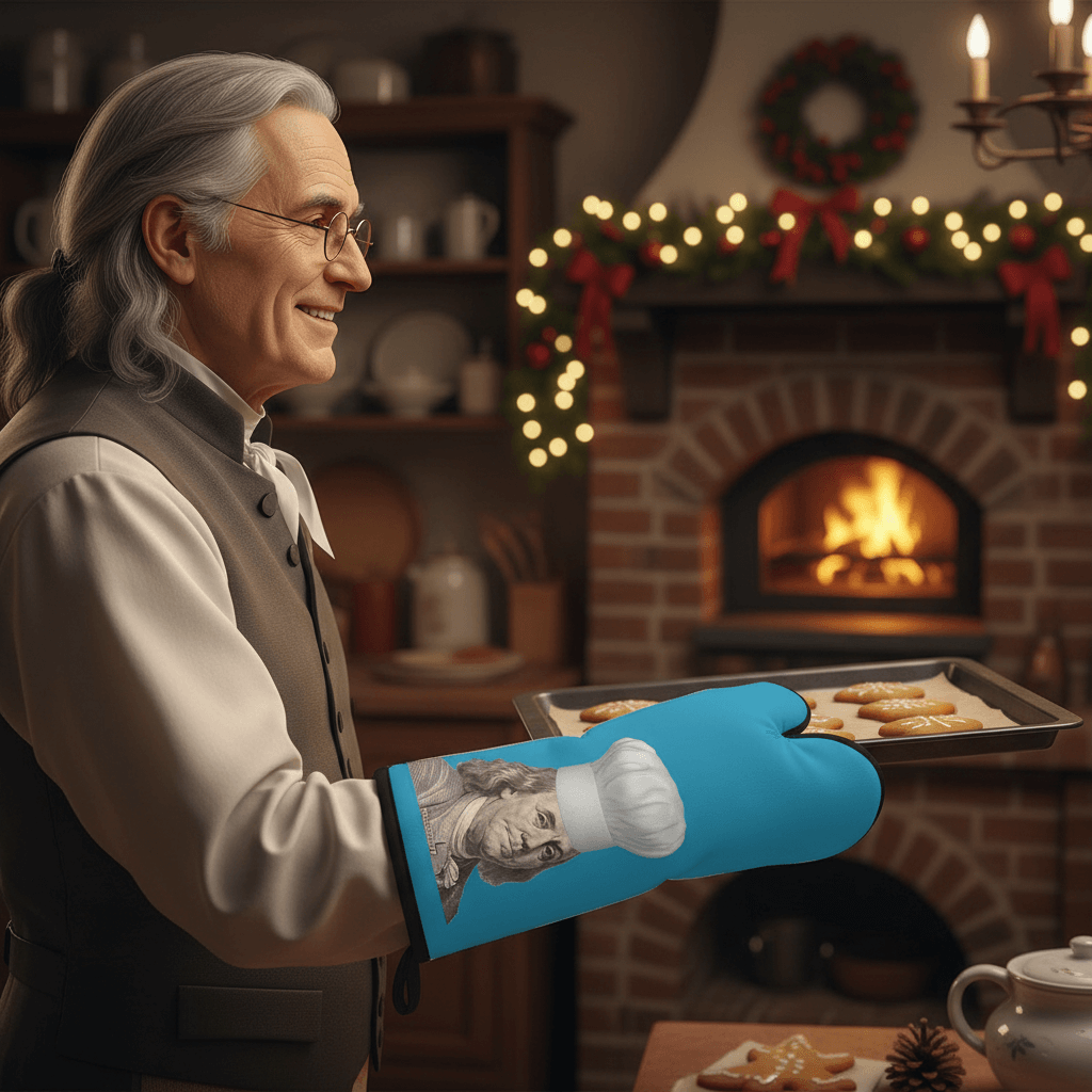 Ben Franklin Oven Mitt