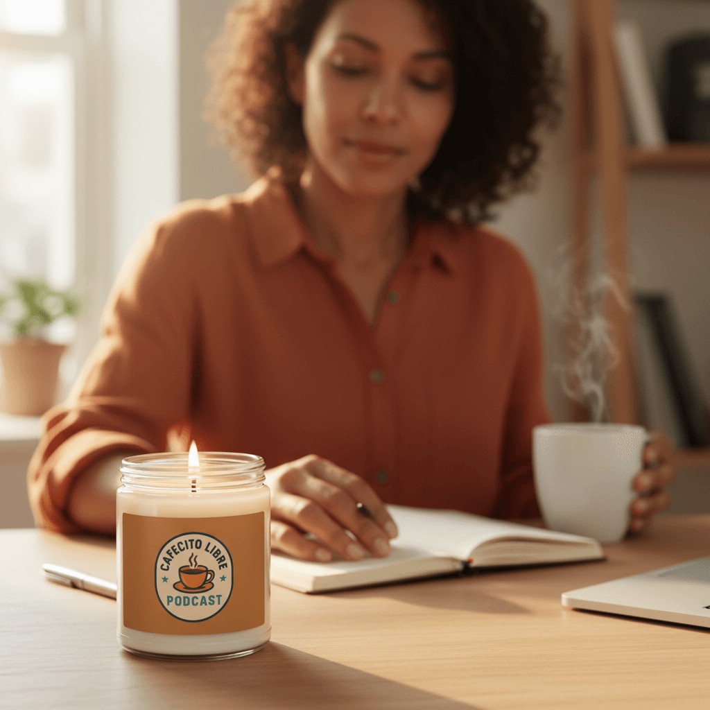 Cafecito Libre 9oz Candle