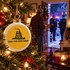 Call The Cops IDGAF Christmas Ball Ornament - 4LibertyShop.com