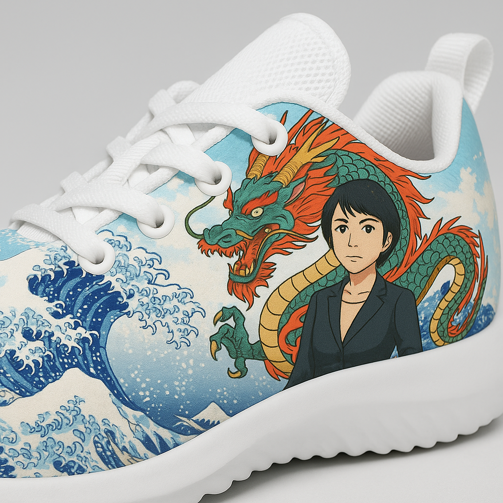 Iron Lady of Japan - Sanae Takaichi Men's Shoes | Premium Political Statement Footwear