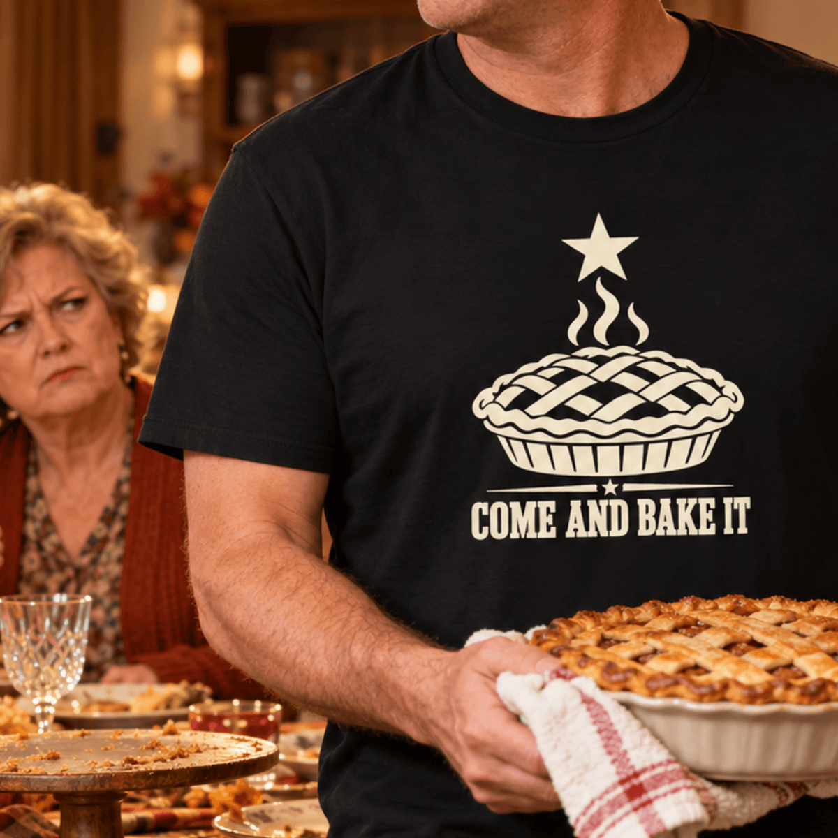 Come and Bake It Pie T-Shirt - 4LibertyShop.com