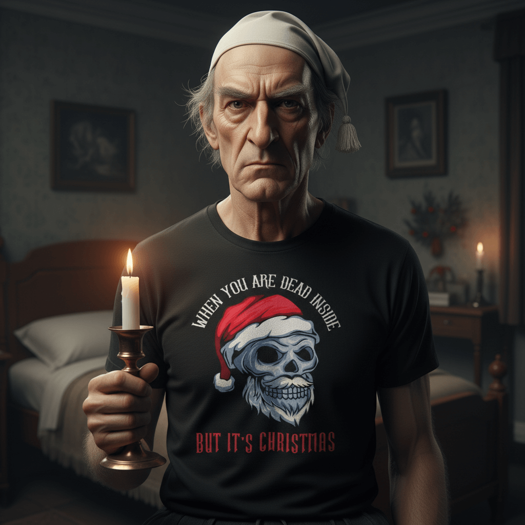 "Dead Inside, But It's Christmas" T-Shirt