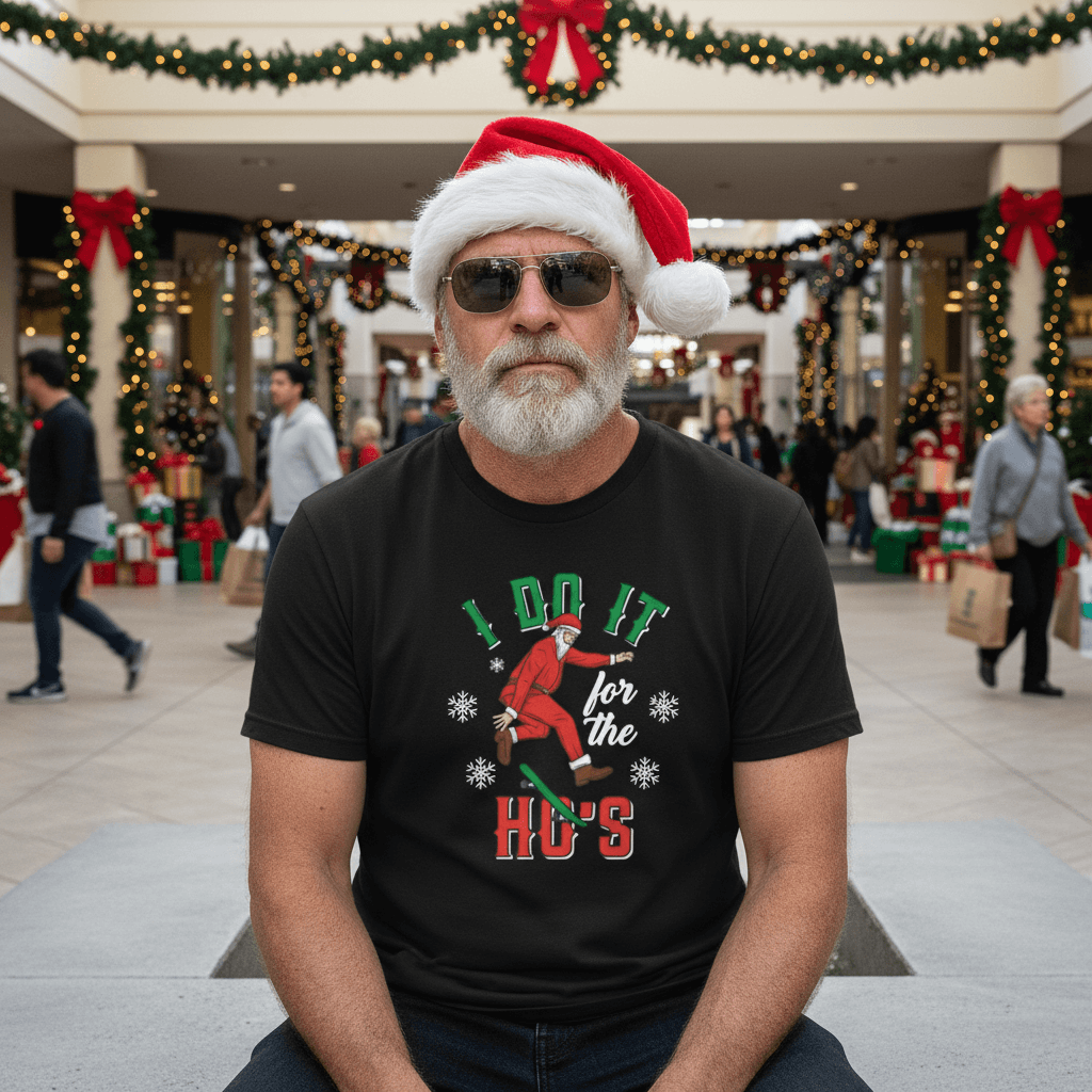 "Do it for the Ho's" Santa T-shirt