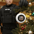 Locked and Loaded Santa Ornament
