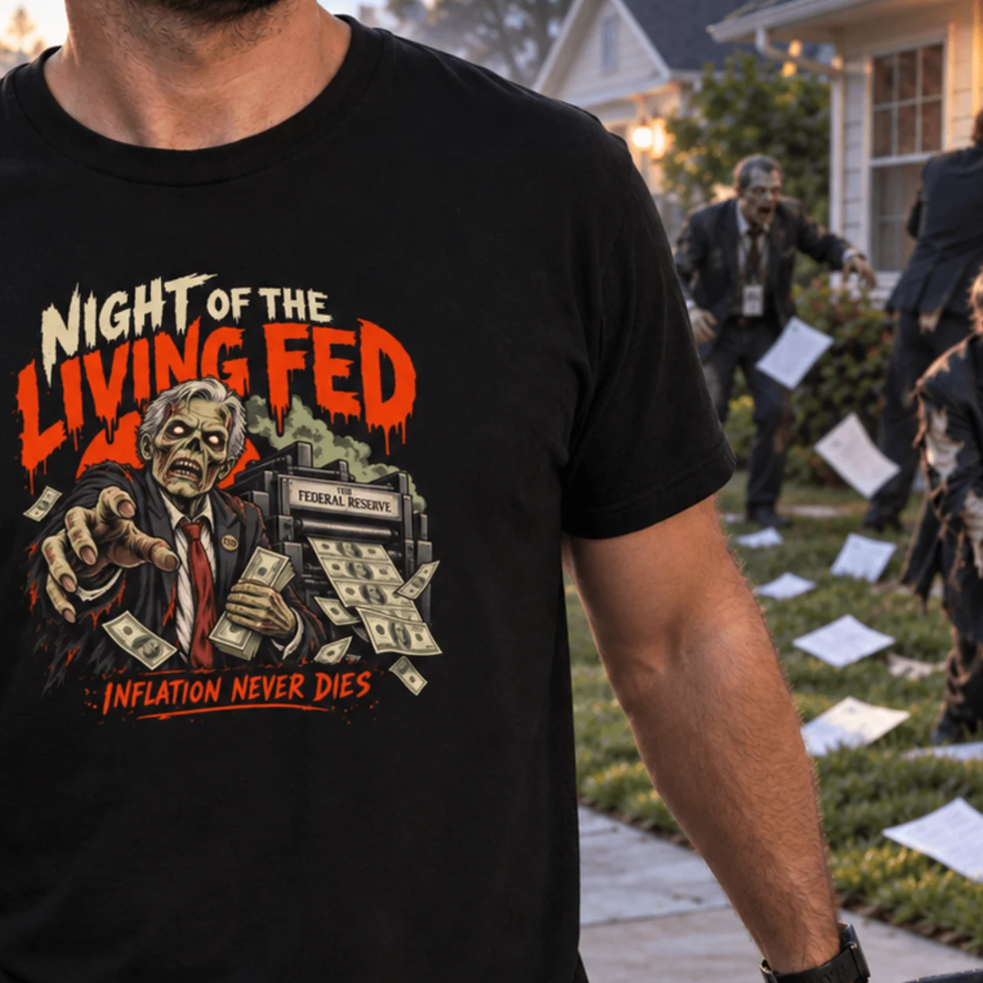Night of the Living Fed Halloween T-Shirt - 4LibertyShop.com