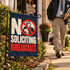 No Soliciting Bureaucrats Garden Flag - 4LibertyShop.com
