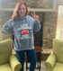 Hoodie — "Less Government, More Football" Graphic Pullover