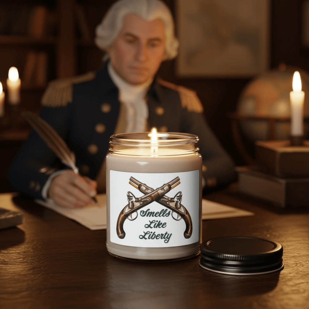 Smells Like Liberty Flintlock Scented Soy Candle, 9oz