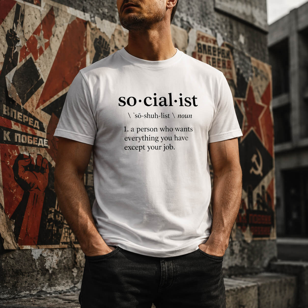 Socialist Definition Tee — 4LibertyShop.com