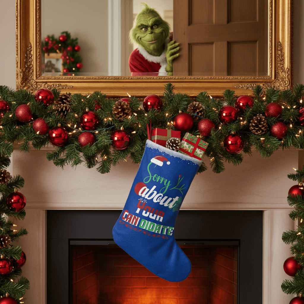 "Sorry About Your Candidate" Stockings