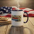 America '76 250 Years Accent Coffee Mug — Retro Patriotic 11/15oz