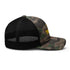 TRUMP Gadsden Snake Camo Trucker Hat – Don’t Tread on MAGA!
