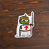 Crusader Pepe Dreams of Glory Custom Shaped Pillow - Deus Vult