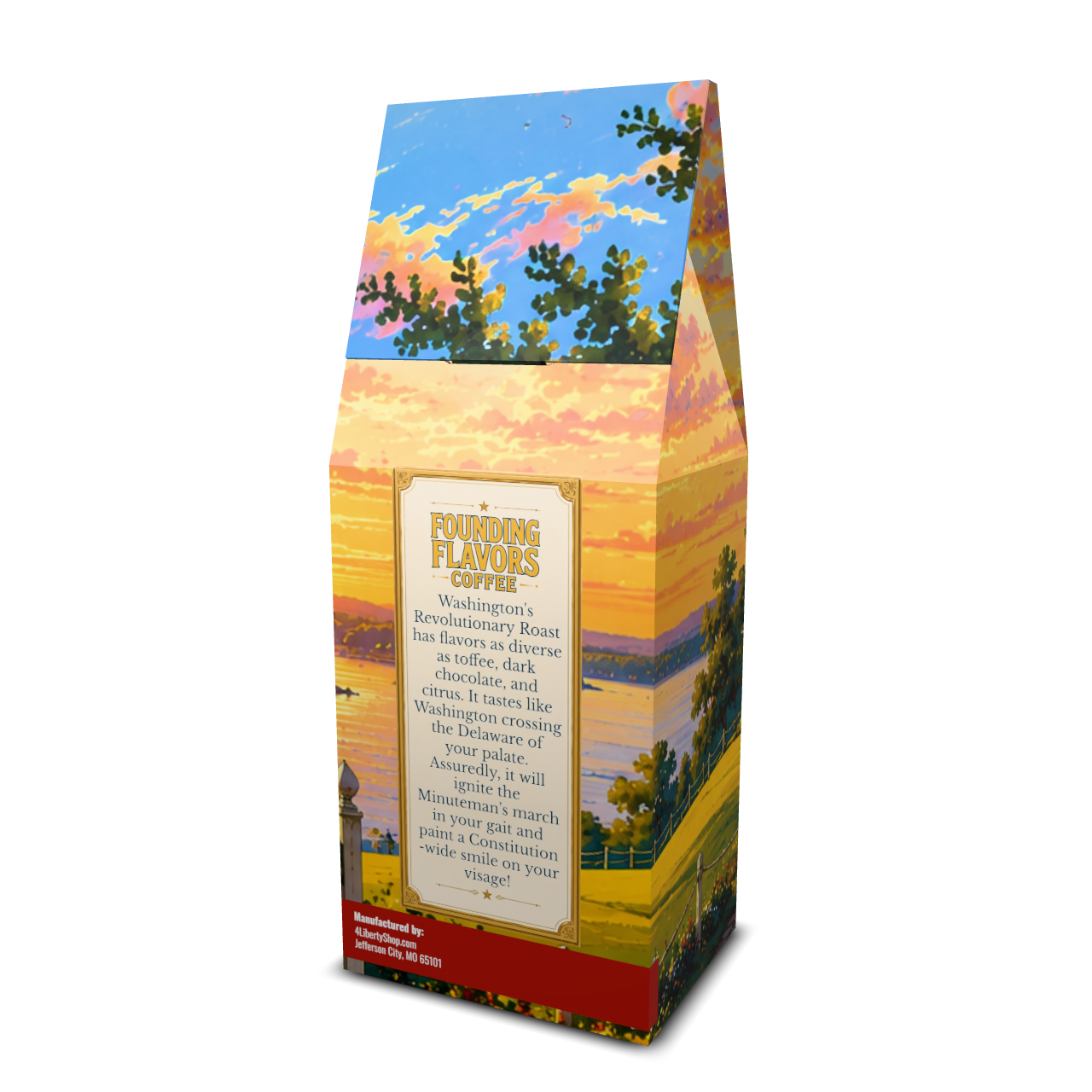 Washington's Revolutionary Roast - Medium Roast - Founding Flavors Coffee