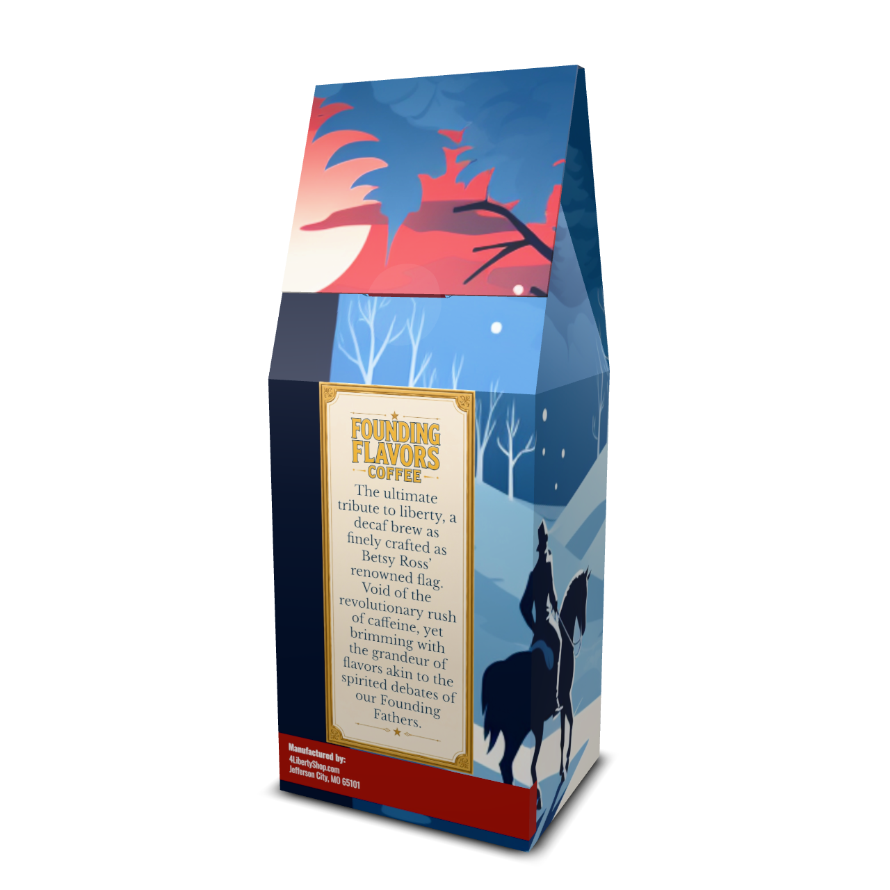 Betsy's Liberty Lullaby - Classic Decaf - Founding Flavors Coffee