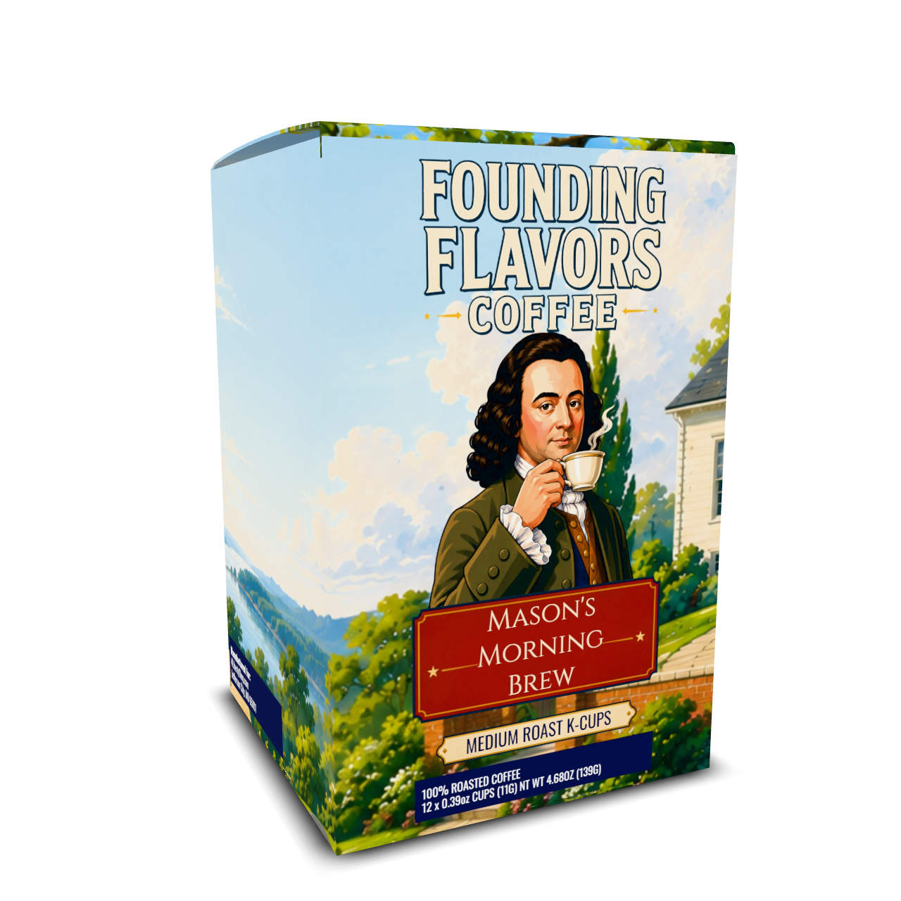 Mason's Morning Brew - Medium Roast K-Cups - Founding Flavors Coffee