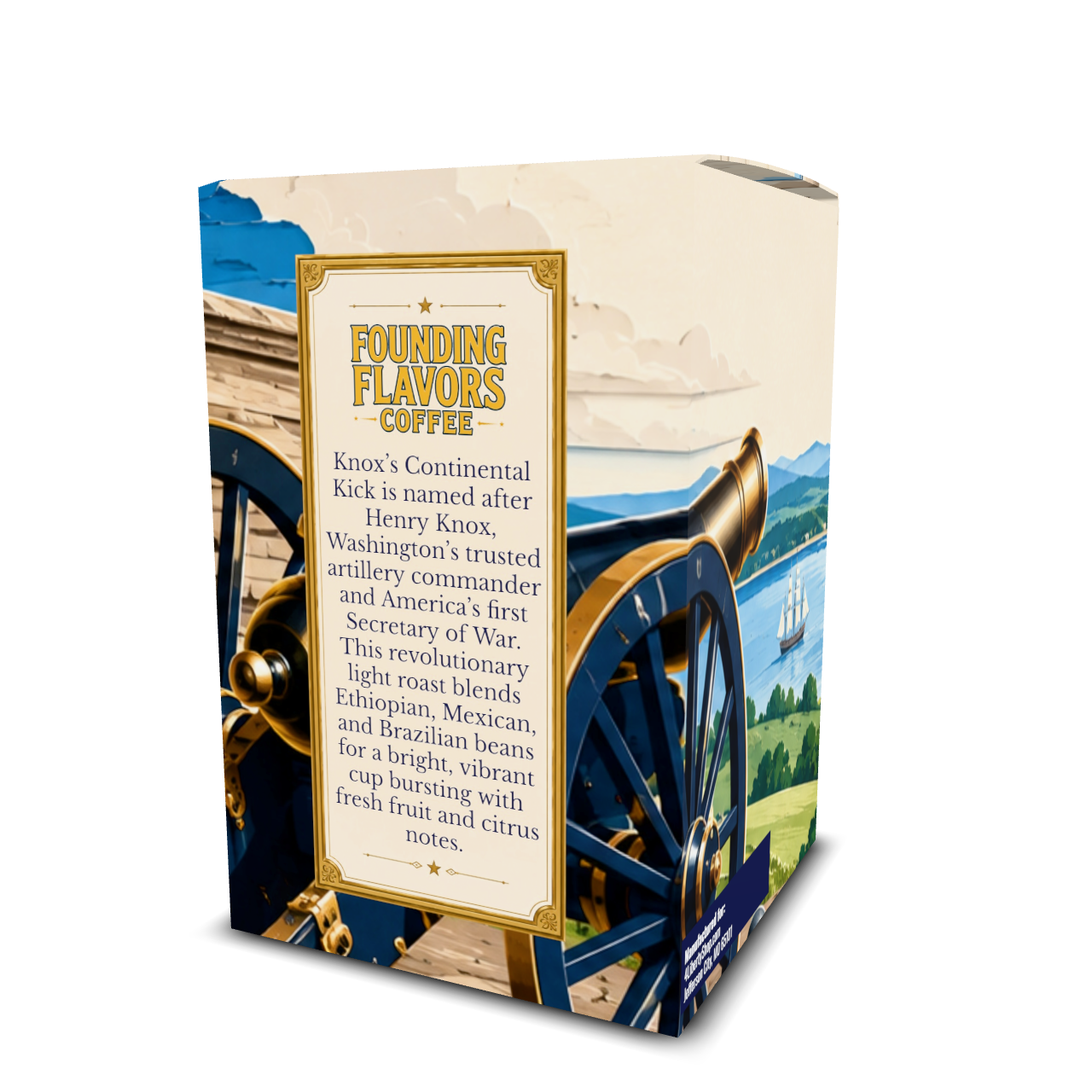 Knox's Continental Kick - Light Roast K-Cups - Founding Flavors Coffee
