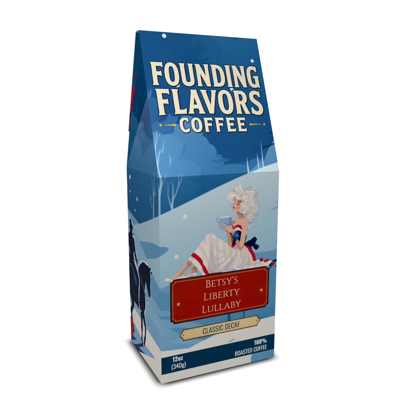 Betsy's Liberty Lullaby - Classic Decaf - Founding Flavors Coffee