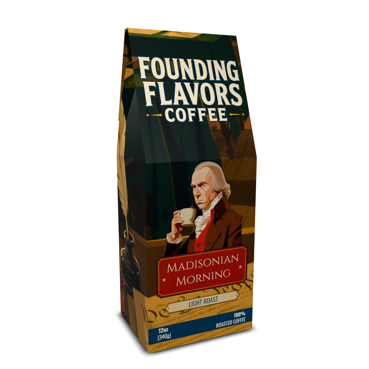 Madisonian Morning - Light Roast- Founding Flavors Coffee