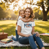 Mother and Daughter Patriotic Patchwork Mom