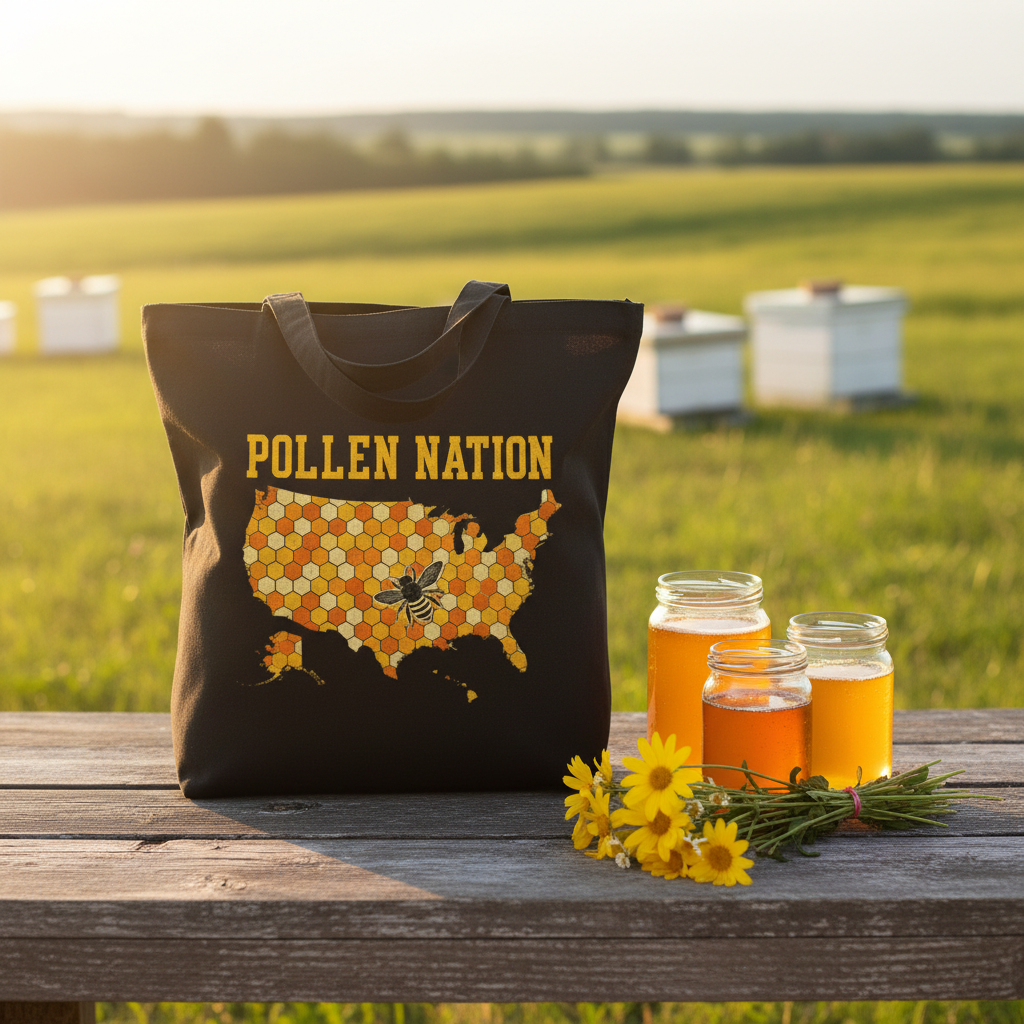 Pollen Nation Tote — Graphic Forward Lifestyle