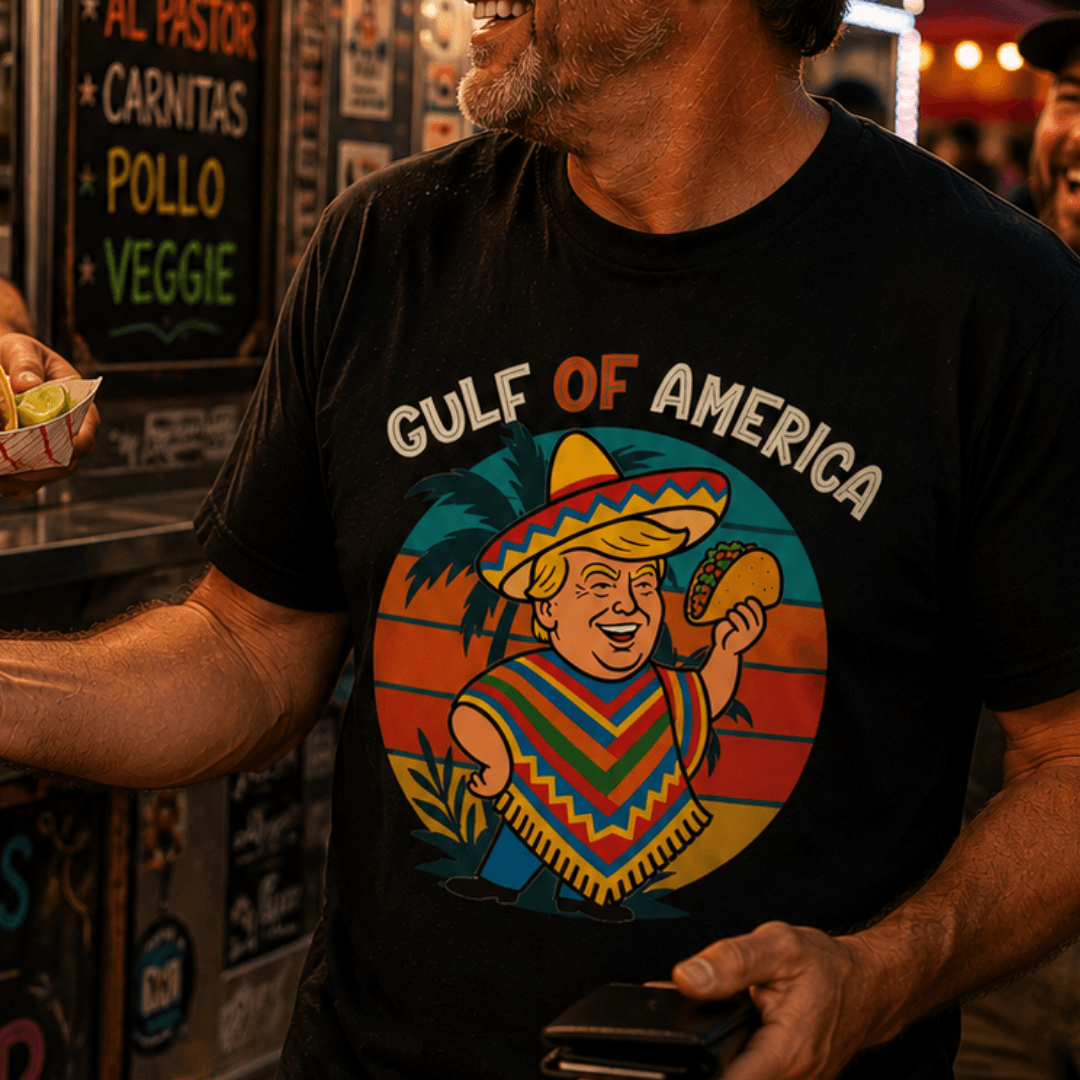 Trump Taco Fiesta Gulf of America T-shirt