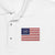 250th Anniversary Embroidered American Flag Polo Shirt — Classic Patriotic Polo