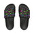 Retro Neon Firearms Sandals