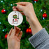 Pepe the Crusader Knight Ceramic Ornaments