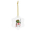 Pepe the Crusader Knight Ceramic Ornaments