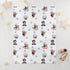 Tiny Patriots Soft Fleece Baby Blanket