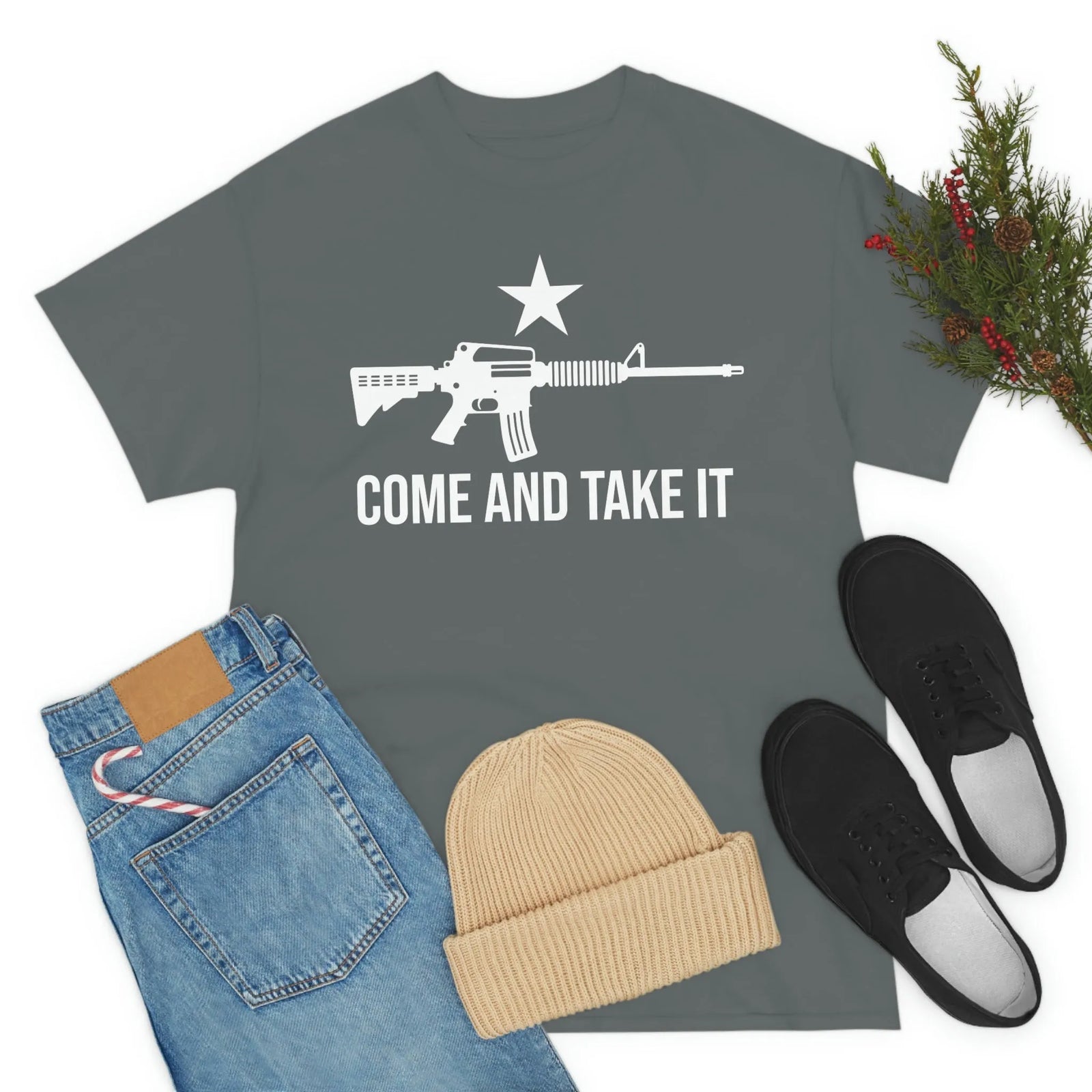 Walton & Johnson: Come and Take It AR15 Chad T-Shirt