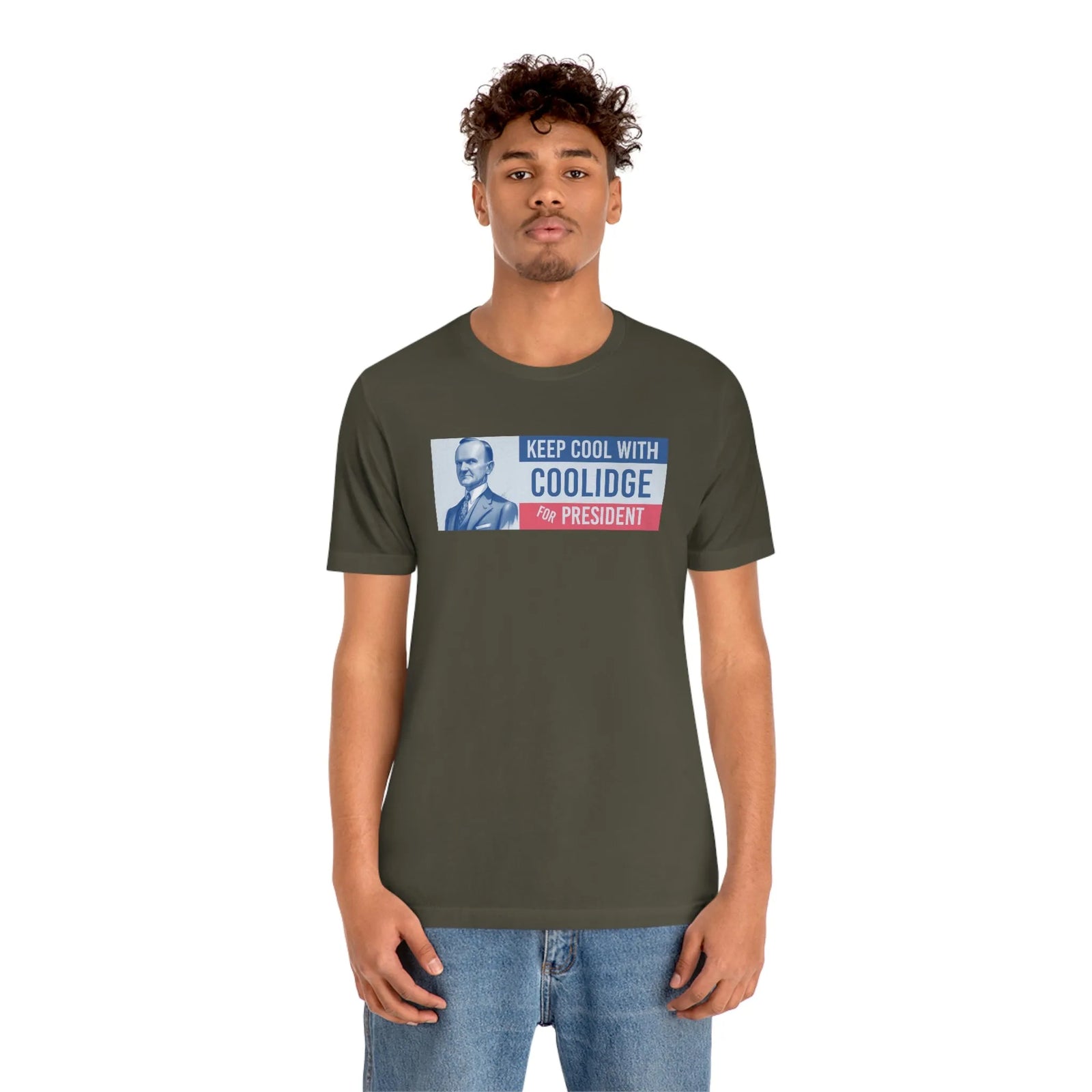 Keep Cool With Coolidge For President Calvin Coolidge T-Shirt
