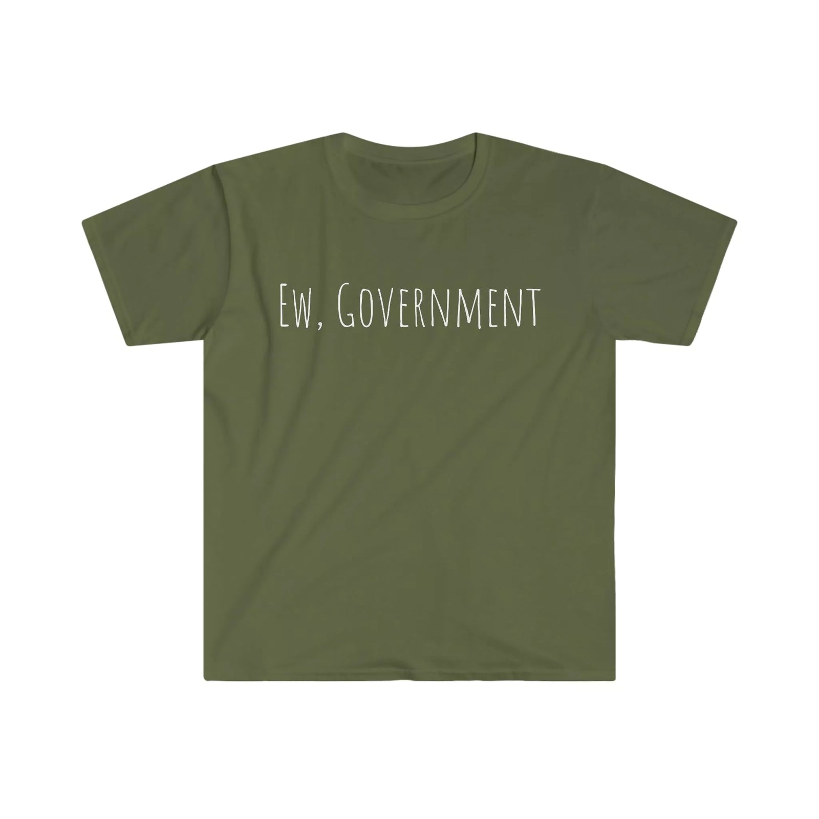 Ew, Government Tee - Anti-Government T-Shirt