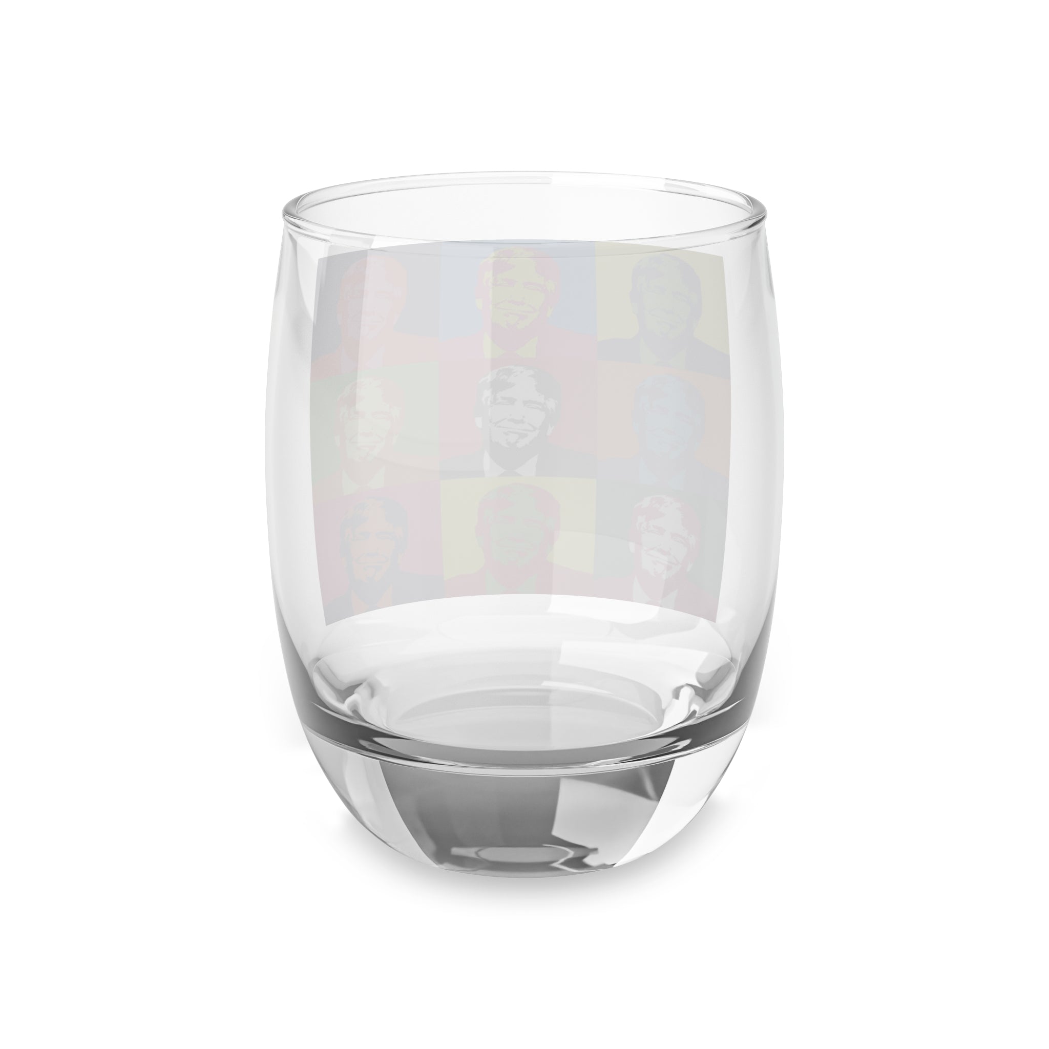 Donald Trump Triumphant Pop Art Whiskey Glass