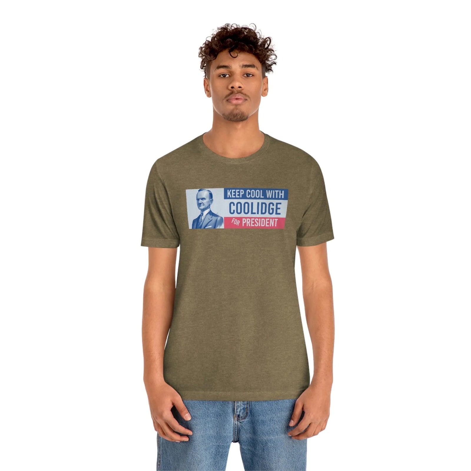 Keep Cool With Coolidge For President Calvin Coolidge T-Shirt